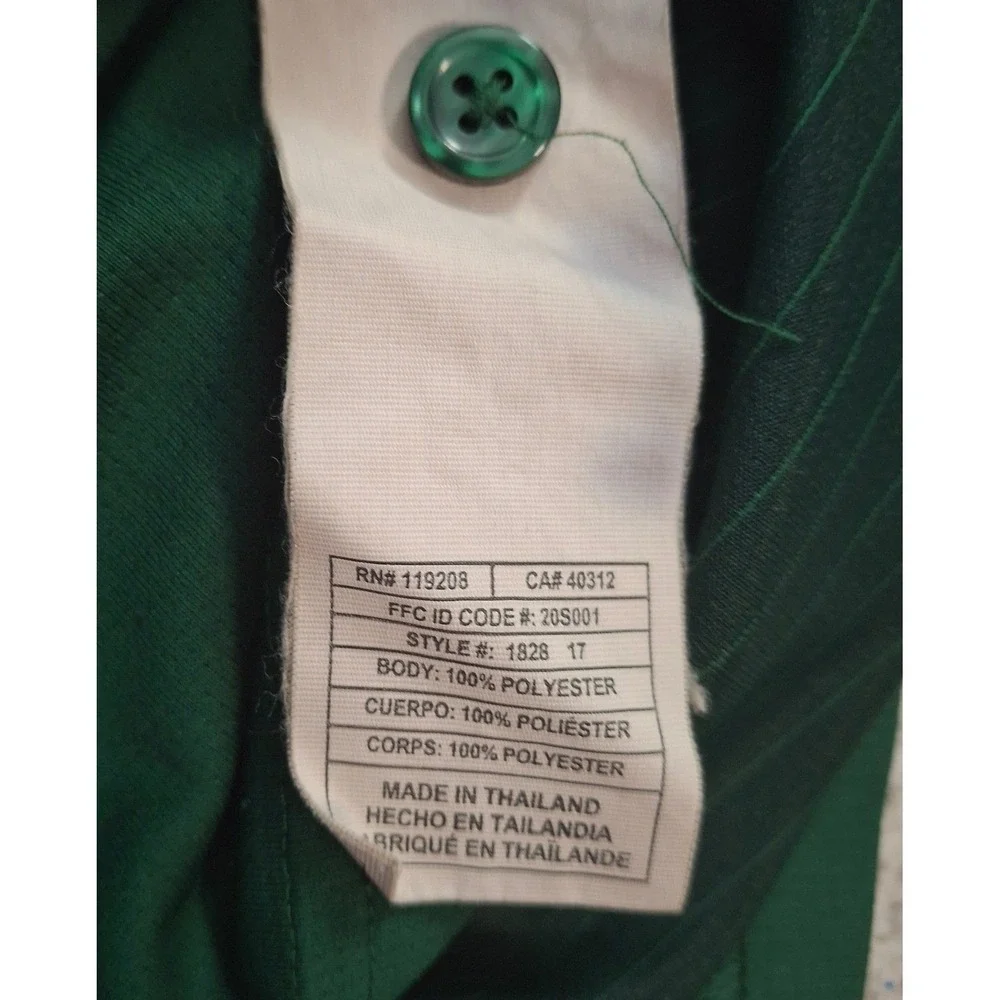 Adidas Miami Hurricanes Men XL‎ Green Polo Shirt NCAA Hurricanes Short Slv